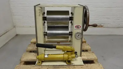 North Central Machine Works LTD. 12" Sample Press Roller
