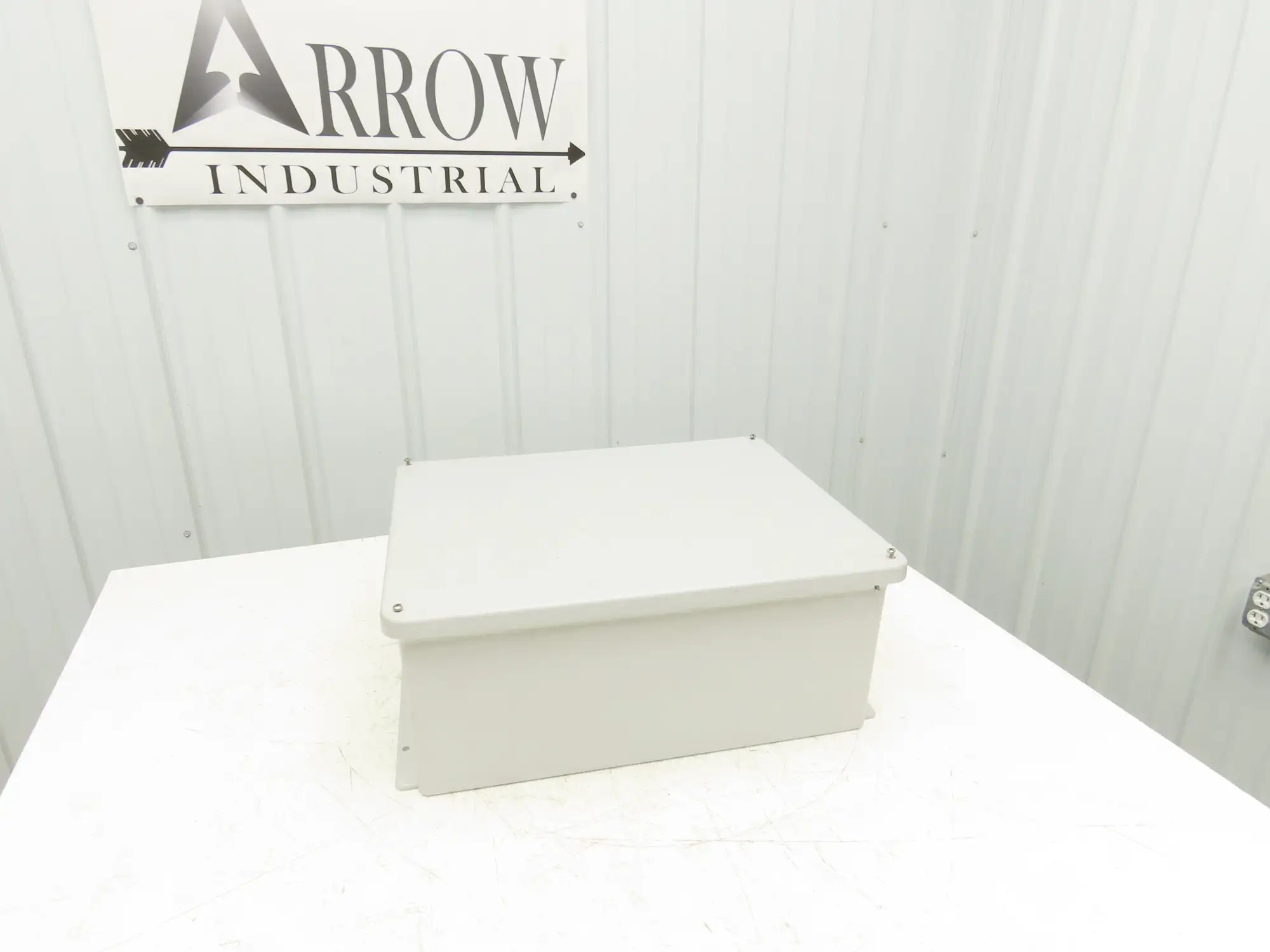 Wiegmann HW-J201608SC Fiberglass Electrical Enclosure Box 20x16x8" 3R Raintight