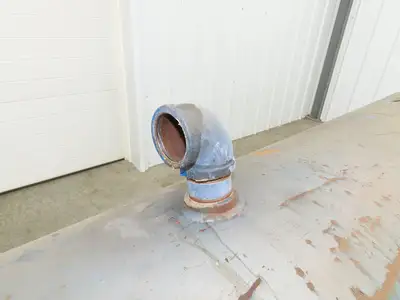 Manchester Vertical Compressed Air Receiver Tank 240 Gallon 200 PSI 30"x 93"