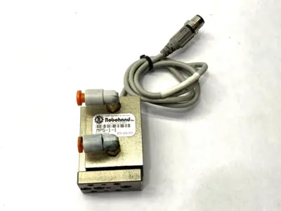USED ROBOHAND PNEUMATIC PRECISION MINI POWER LINEAR SLIDE 1/2" STROKE