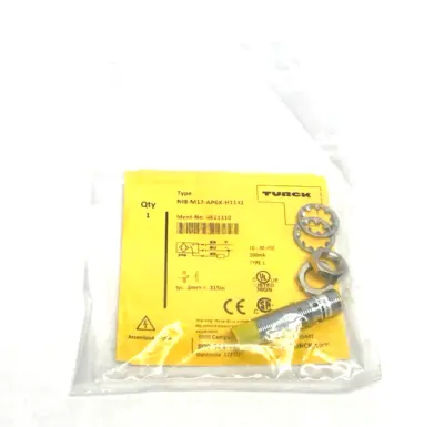 New | in-Stock Turck Inductive Prox. Sensor, Ext. Switch Distance, 4611310 Proximity Sensors Michigan US | Maverick Industrial Sales #1421829