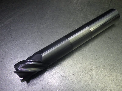 Monster 1" 4 Flute Carbide CR XL Endmill 1" Shank .06" R 294-004116 (LOC1118B)