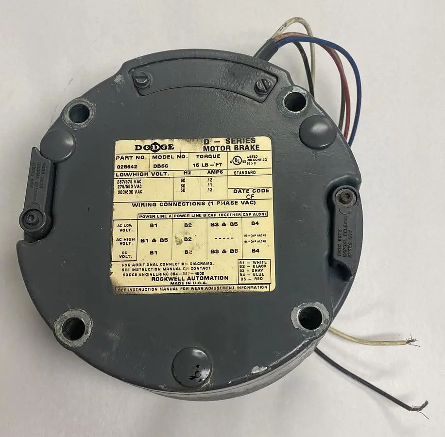 Used DODGE DBSC Industrial Controls Ohio US | Surplus Asset Holdings #1235563