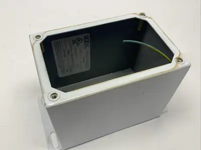 SCE-2PBXI | Saginaw Control  Pushbutton Enclosure  6 x 4 x 4.75" - Used