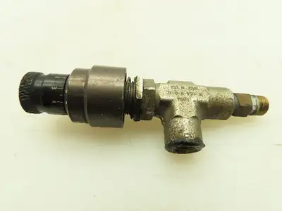 Parker 2F-H5A-V-B-TC Right Angle Metering /Shut-Off Valve 250 PSI  1/8" NPT