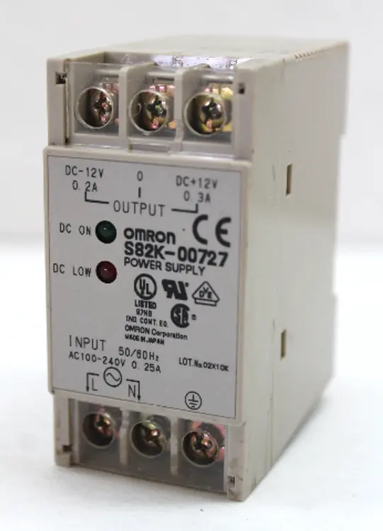 Used OMRON S82K-00727 Power Supplies Kentucky US | Industrial Parts R Us Inc. #356504