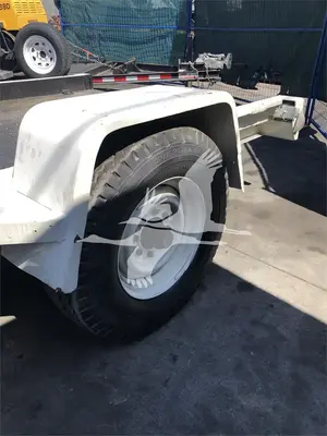 Used 1990 SPCNS 10FT Flatbed Trailers California US | Lillo Machinery #1458252