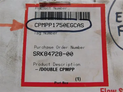 USED FLOWSERVE CPMPP1750EGCAS