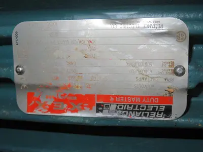 Used RELIANCE 6339622-002 A.C. Motors Texas US | Aucto #1307029