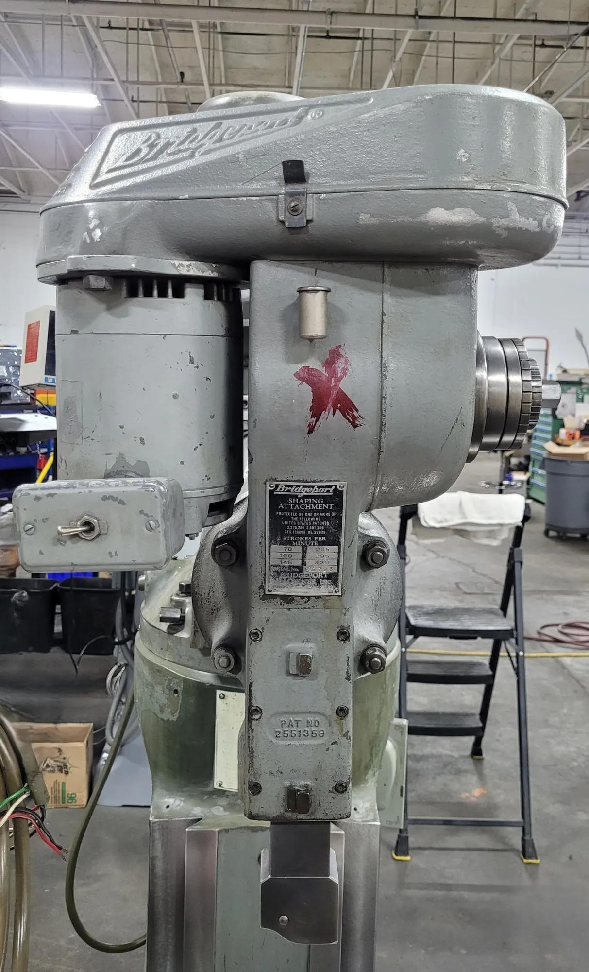 USED BRIDGEPORT E Shaping Head