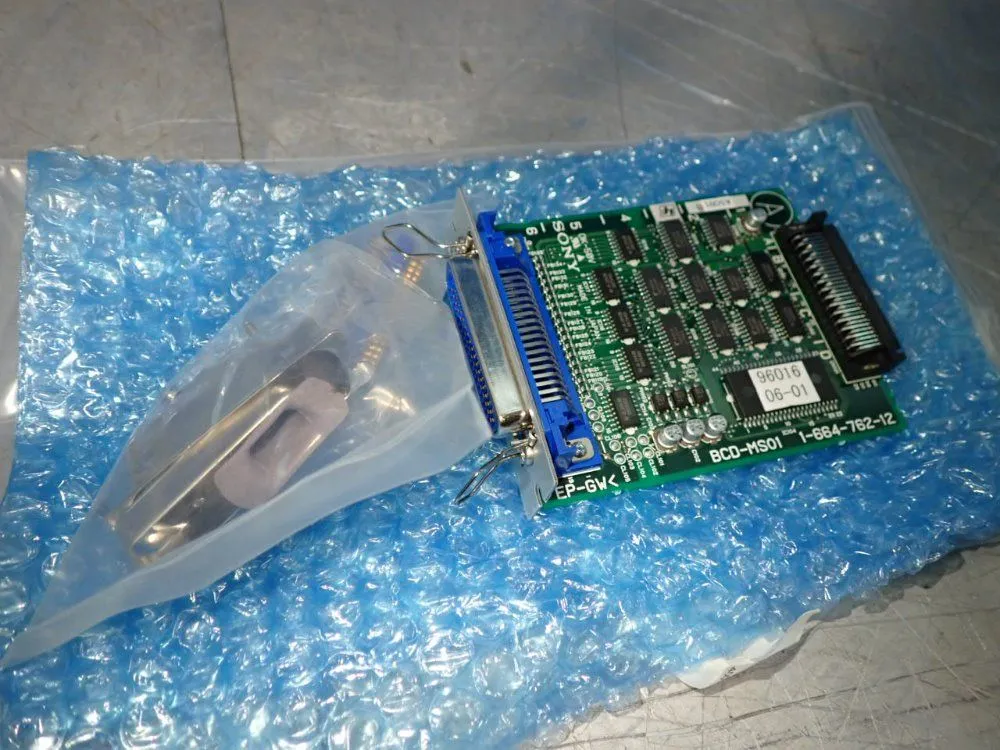 New | in-Stock SONY BCDMS01 Input / Output Modules | HGR 24 #752578
