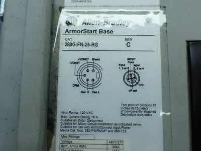USED ALLENBRADLEY 280GFN25RG