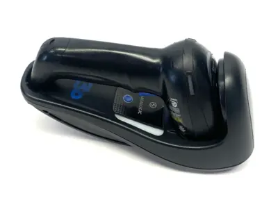 USED DATALOGIC GM4500 GRYPHON HANHELD WIRELESS IMAGER W/ CHARGING CRADLE
