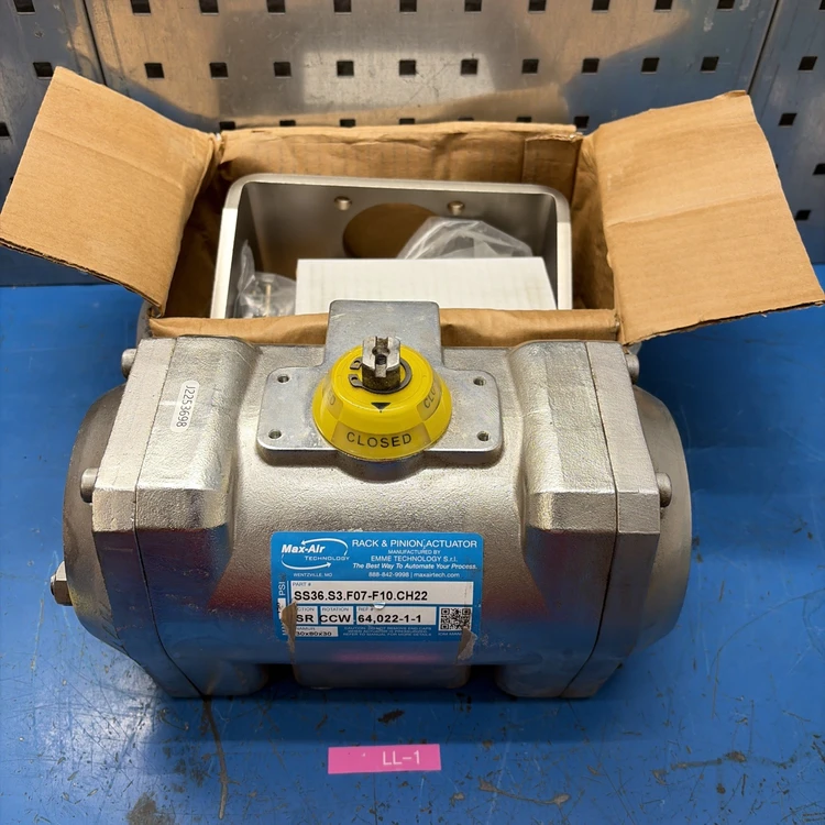 New | in-Stock Max Air SS36.S3.F07-F10.CH22 Valves/Fittings Indiana US | J&J Industrial Supply #1181260