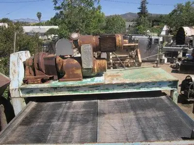 Filter, Belt, Vac, 8' X 24', 316 S/st, Eimco, 25 HP, #Z386602