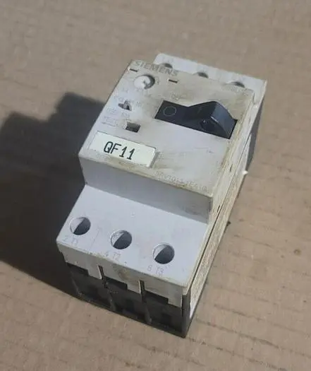 Used SIEMENS 3RV1011-1EA10 Misc Electrical & Power Parts Wisconsin US | Lemke Machinery Sales #313374