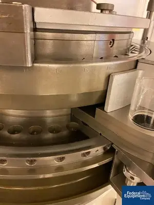 USED Elizabeth-HATA Elizabeth Hata Tablet Press, Model HT-X45MS-U, 45 Station