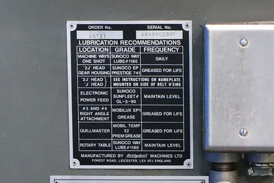 1989 BRIDGEPORT SERIES 1 MILLERS, VERTICAL | Prime Machinery (14)