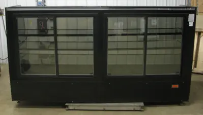 142-0174 Barker 98" Remote Curved Bakery Display Case