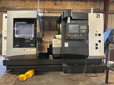 2014 OKUMA SIMULTURN LU4000EX Lathes CNC, 2-Axis & 3-Axis | USED CNC WAREHOUSE (12)