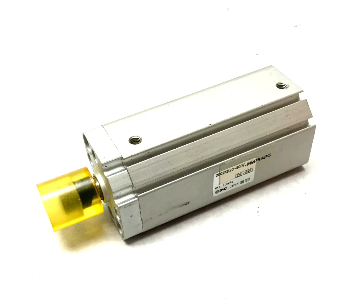 Used SMC NON-ROTATING COMPACT CYLINDER 20MM BORE 50MM STROKE Pneumatic Cylinders | Maverick Industrial Sales #1105690