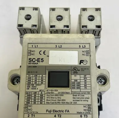 Used FUJI ELECTRIC SE105AA Miscellaneous Equipment (Electrical & Power) | Surplus Asset Holdings #1203672