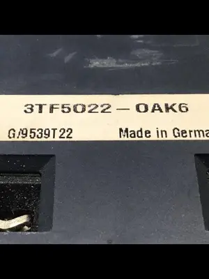 USED SIEMENS 3TF5022-OAK6