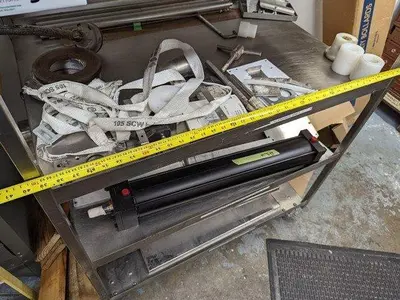 SS Mobile Parts Rack