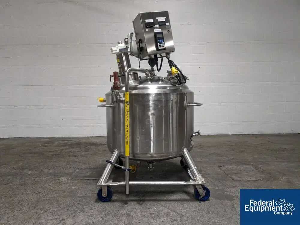 USED DCI 400 Liter DCI Reactor, 316L S/S, 45/125#
