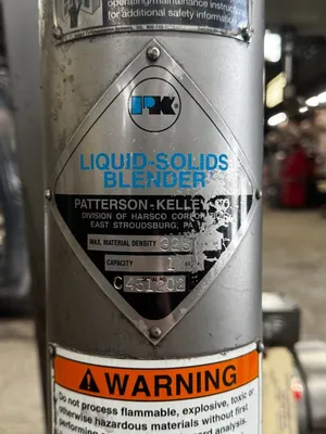 Used PATTERSON KELLEY _UNKNOWN_ Chemical & Process Equipment Ohio US | HGR 24 #1261074