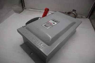 HNF362JCH - Siemens 60A 600V 3-Pole Heavy Duty Non-Fusible Safety Switch NEW