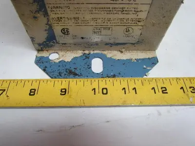 Square D PFCD4002F ReactiVar Fused Correction Capacitor 6 Amp 3PH 480V 2.5 KVAR