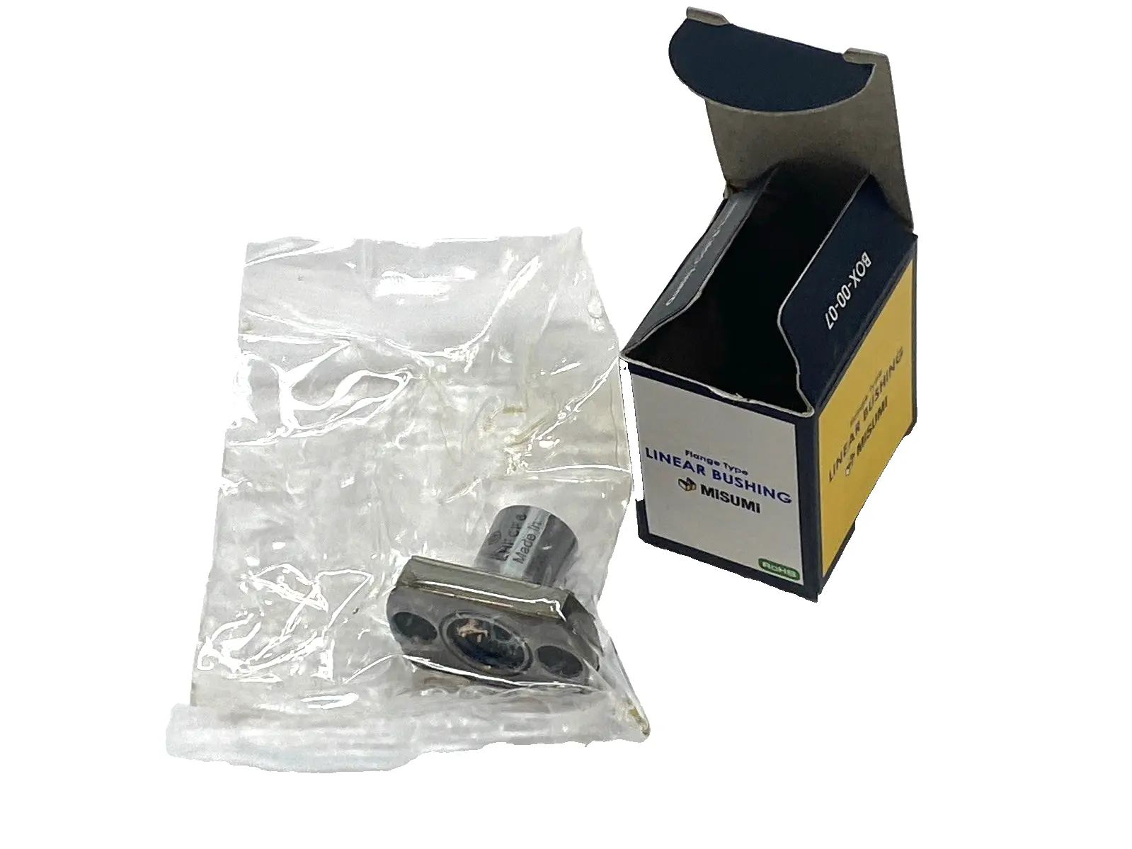 New | in-Stock Misumi Flanged Linear Ball Bushing 6mm Bore Single Parts Michigan US | Maverick Industrial Sales #1390996