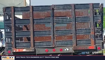 Used 2015 TRUCK TECH ENGINEERS 20 FT STAKE Flatbed Trucks Michigan US | Proxy Equipment #1425978
