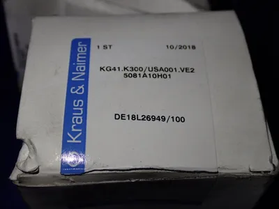 New | in-Stock KRAUS & NAIMER KG41.K300/USA001.VE2 Manuals Ohio US | HGR 24 #730545