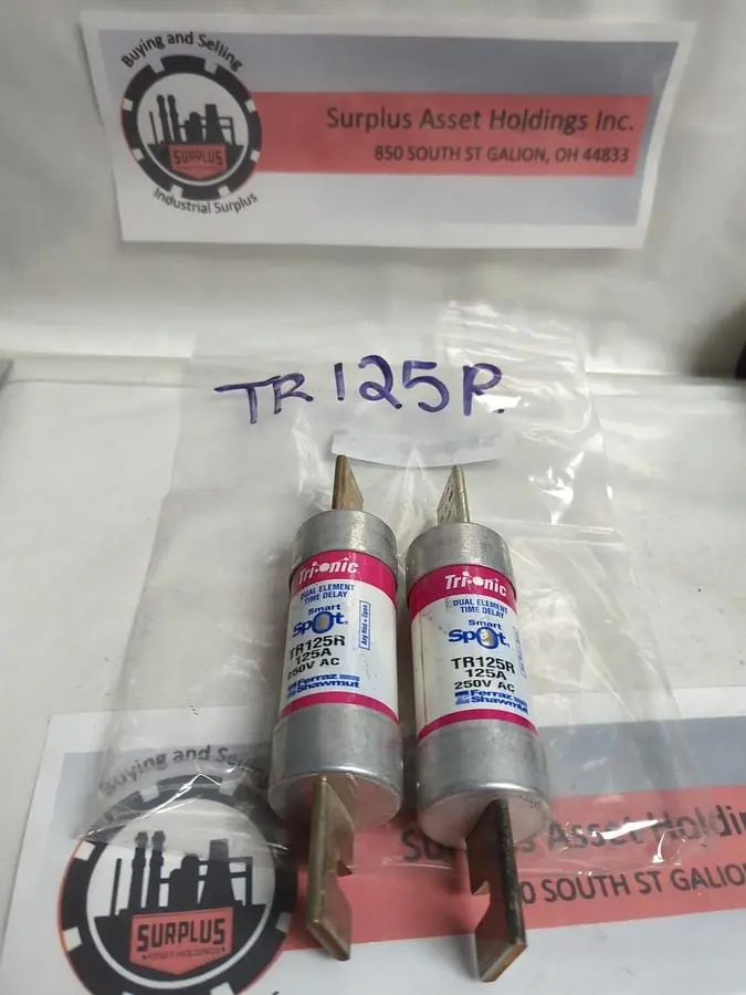 New | in-Stock FERRAZ SHAWMUT TR125R Miscellaneous Equipment (Electrical & Power) | Surplus Asset Holdings #1196828