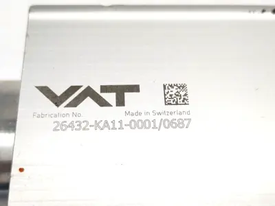 Used VAT 26432-KA11-0001/0687 Valves/Fittings Michigan US | Maverick Industrial Sales #1475400