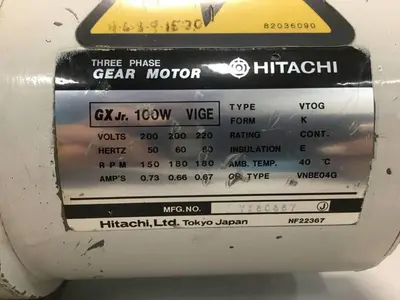 USED HITACHI GX JR 100W VIGE VTOG