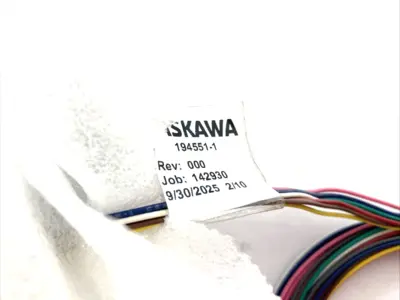 New | in-Stock Yaskawa Cable Assembly, Pigtail I/O, Female, HC-DTP Cable & Wire Michigan US | Maverick Industrial Sales #1391359