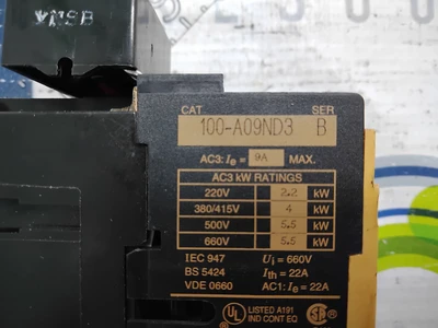USED ALLEN BRADLEY 100-A09ND3