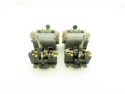 Furnas 14DP32AF NEMA Size 1 Motor Starter 27A 575VAC 10Hp Lot of 2