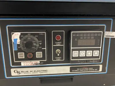 650 DEGREE 16" X 16"X 16" BLUE M MODEL CC-02W-P-B-HP MECHANICAL CONVECTION OVEN: STOCK 14508
