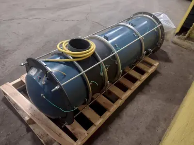15 HP DUSTCONTROL MODEL #DC-11 & RAF-1600 DUST COLLECTOR SYSTEM: STOCK #17169