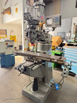 BRIDGEPORT SERIES 1 2HP 9"x48" MILLING MACHINES, VERTICAL | Wheeler Machinery Sales (2)