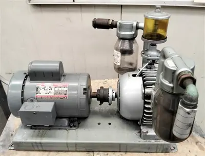 Carbon steel vacuum pump
