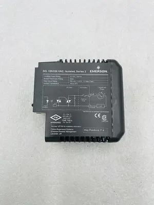 Emerson DeltaV KJ3209X1-BA1 Output Module DO VAC Isolated #K-2615