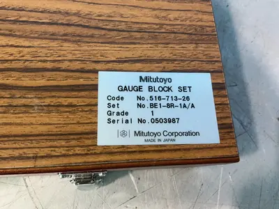 New | in-Stock MITUTOYO 51671326 Gage Blocks Ohio US | HGR 24 #1263293