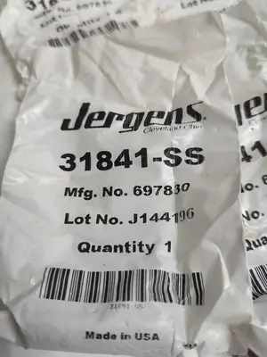 New | in-Stock JERGENS 31841-SS Misc Fasteners | Surplus Asset Holdings #1198480