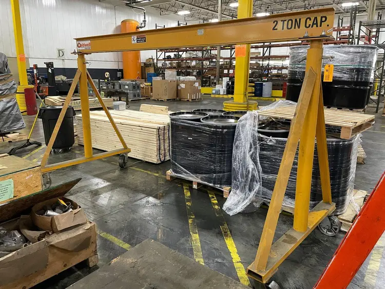 Used CALDWELL _UNKNOWN_ Cranes, Gantry, Bridge Type Ohio US | Yoder Brothers machinery 24 #174163