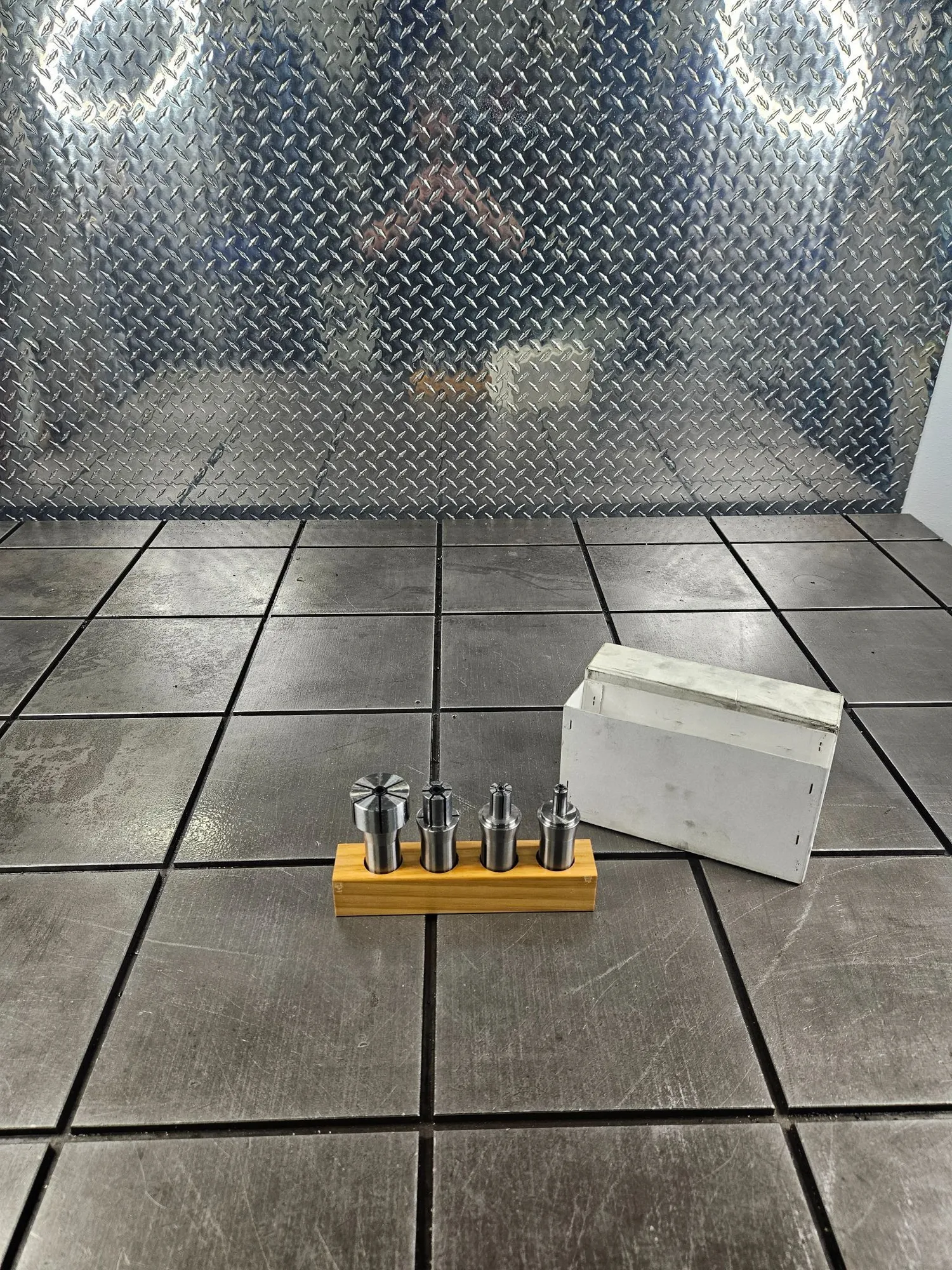 4 Piece 5C Expanding Collet Set with Stand #8087